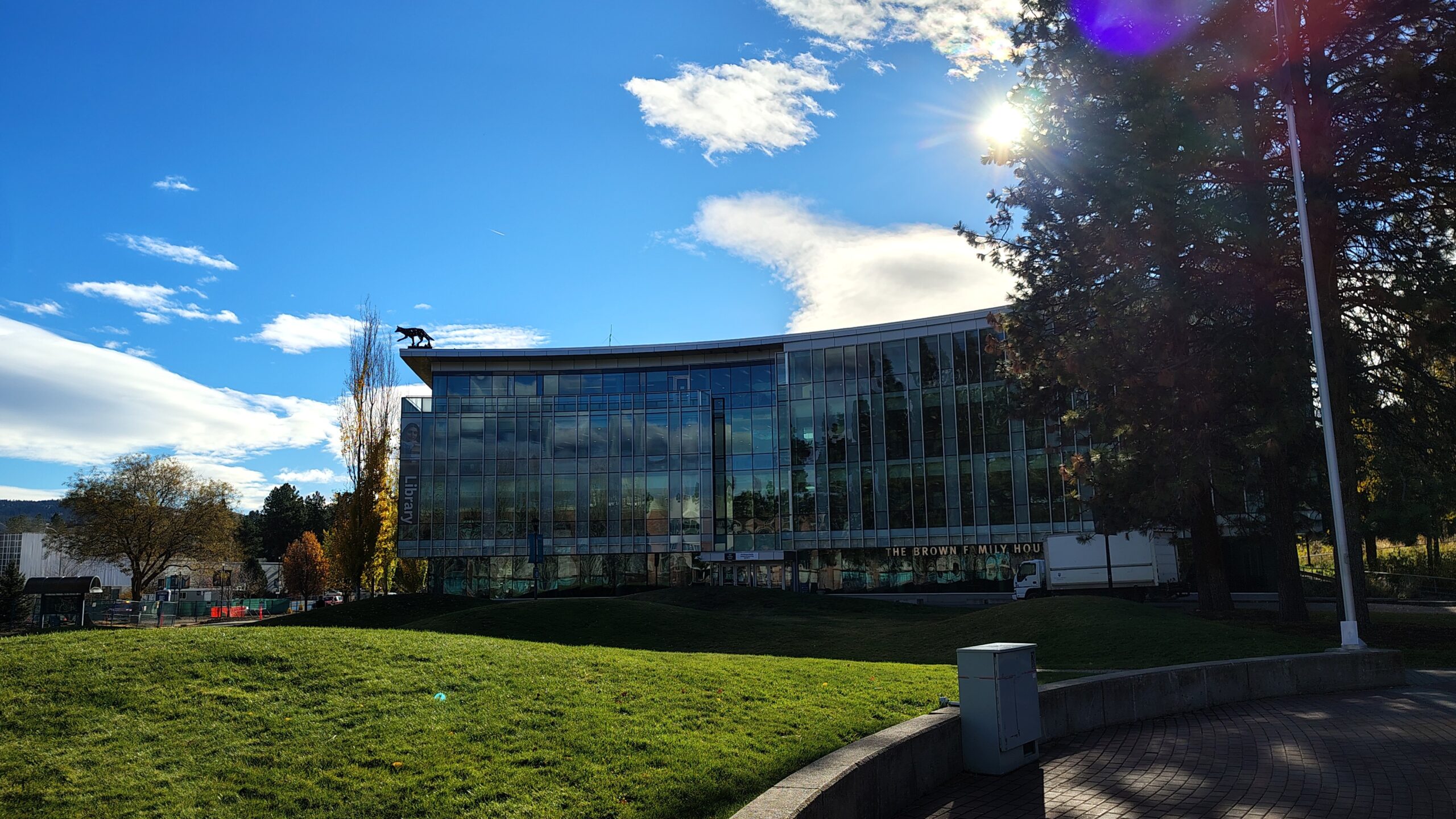 Thompson Rivers University campus, Kamloops, British Columbia.